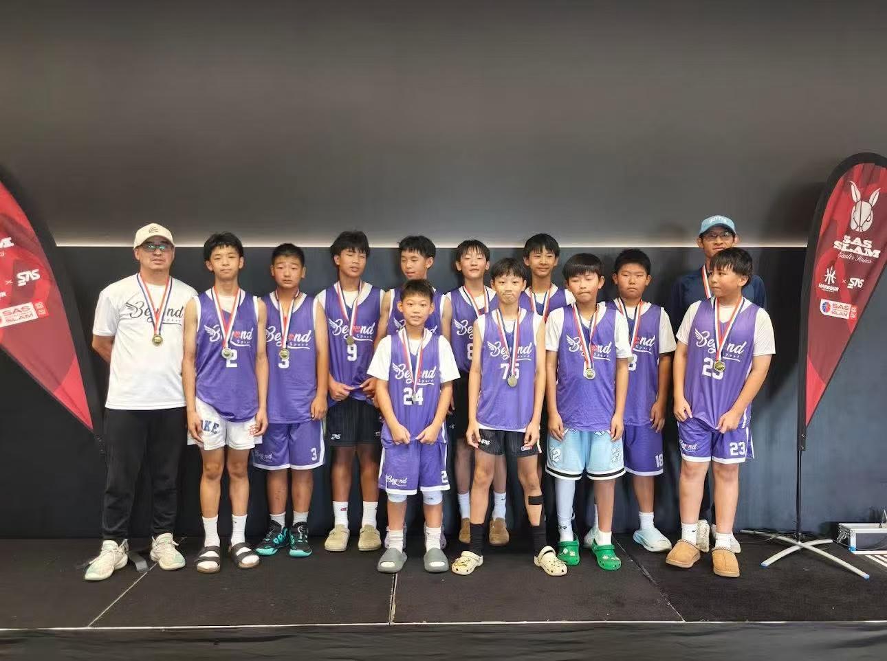 Beyond U14 Easter Slam Champions
